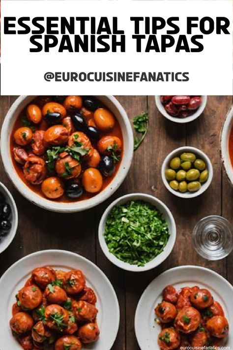 What are the essential components that can transform your Spanish tapas from average to remarkable? Explore 7 crucial tips to wow your guests! #europeancuisine #authentic #european #cuisine #italianfood #frenchfood #greekfood Spanish Tapas Ideas, Spanish Dinner Party, Spanish Tapas Party, Tapas Ideas, Spanish Dinner, Tapas Dinner, Dinner Party Ideas, Tapas Party, Tapas Menu