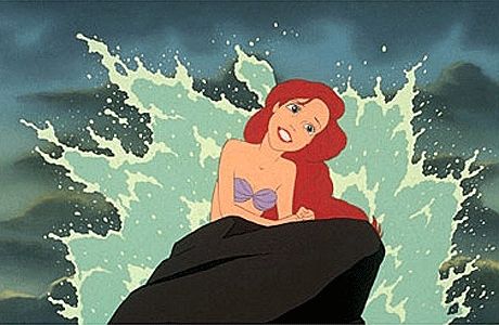 Walt Disney movie The Little Mermaid. One of best scene in the movie. Ariel on a rock and the sea water splach on. Princes Disney, Disney Facts, Disney Ariel, Jim Henson, Ariel The Little Mermaid, Disney Films, Disney Love, Mulan, Pretty Little Liars