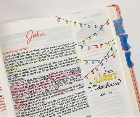 John 1:4-5 Books Of The Bible Art, John 1 Journaling, John Bible Journaling Notes, John 1 Notes, John 4 Bible Journaling, John 1 Bible Journaling, John Bible Notes, John Chapter 1 Bible Journaling, 1 John Bible Journaling