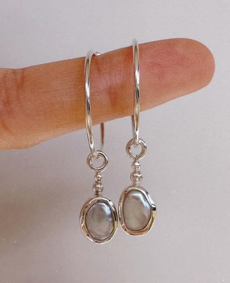 Funky Jewelry Silver, Elegant Silver Brass Jewelry, Silver Baroque Pearl Jewelry, Silver Minimalist Baroque Pearl Jewelry, Soldered Jewelry, Antique Silver Baroque Jewelry, Silversmithing Jewelry, Vintage Silver Jewelry, Dope Jewelry