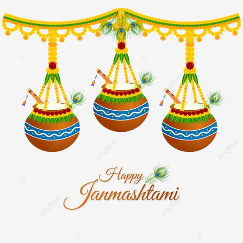 Krishna Janmashtami Png, Diwali Hindu, Hindu Festival, Happy Janmashtami, Festival Background, Feather Decor, Indian Flag, Krishna Janmashtami, Hindu Festivals