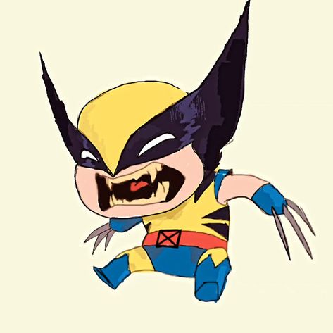 #wolverine #xmen #artgallery #deadpool #deadpoolandwolverine #marcelcomics #wolverinecosplay #xmencomics #chibi #chibiart #wolverinecomics #wolverineart #deadpool3 #deadpoolart #spidermantas90s #wolverine_and_the_mutants_xmen #wolverinefans Chibi Wolverine, Mutants Xmen, Wolverine Comic Art, Wolverine Cosplay, Wolverine Xmen, Deadpool Art, Wolverine Comic, Xmen Comics, Wolverine Art