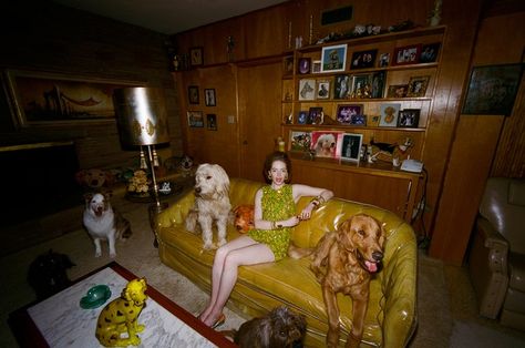 Lady And Dog Photography, Woman Walking Dog, Shelter Dog Photography, Two Women Movie 1960, The Power Of The Dog Cinematography, Louis Vuitton Top, Elizabeth Locke, Emotional Scene, W Magazine