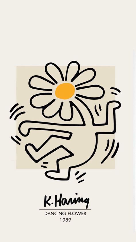 #keithharing Keith Haring Poster, Keith Haring Art, Haring Art, Iphone Wallpaper Stills, Dorm Art, Apple Watch Wallpaper, Art Wallpaper Iphone, Keith Haring, Marker Art