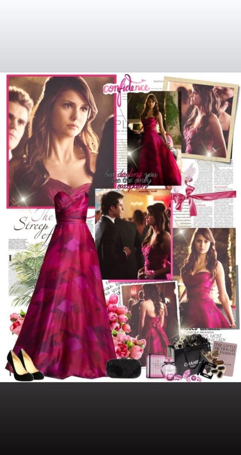 Elena Gilbert Style, Vampire Diaries Fashion, Nina Dobrev Style, Vampire Fashion, Vampire Diaries Outfits, Katerina Petrova, Fancy Clothes, Victoria Secret Fragrances, Purple Dresses