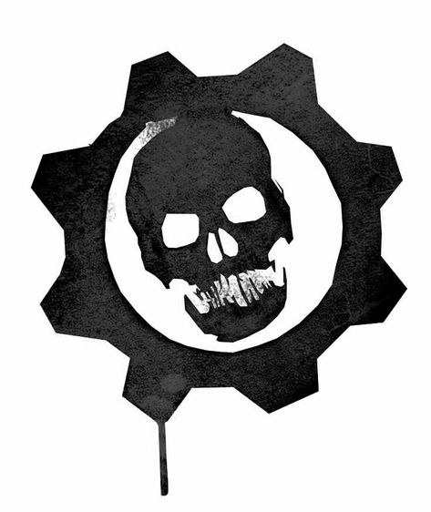 Gears Of Wars Logo, Call Of Duty Zombies Tattoo, Gears Of Wars Wallpapers, Cod Zombies Tattoo, Nuclear Tattoo, Sci Fi Tattoo, Mechanical Symbols, Gears Tattoo, Berserker Tattoo