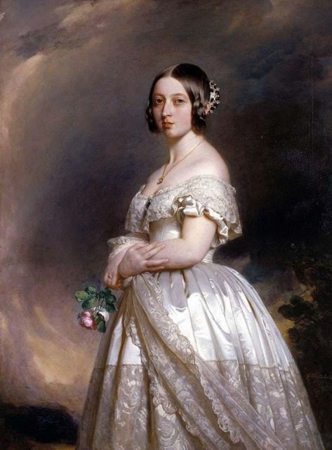 12 Bizarre Facts You Never Knew About Queen Victoria (Page 3) Queen Dress Royal, Queen Victoria Photos, Queen Victoria Drawing, Queen Victoria Wedding Dress, Queen Victoria Dress, Queen Victoria Smiling, Queen Victoria Painting, Queen Victoria Wedding, Victoria Wedding Dress