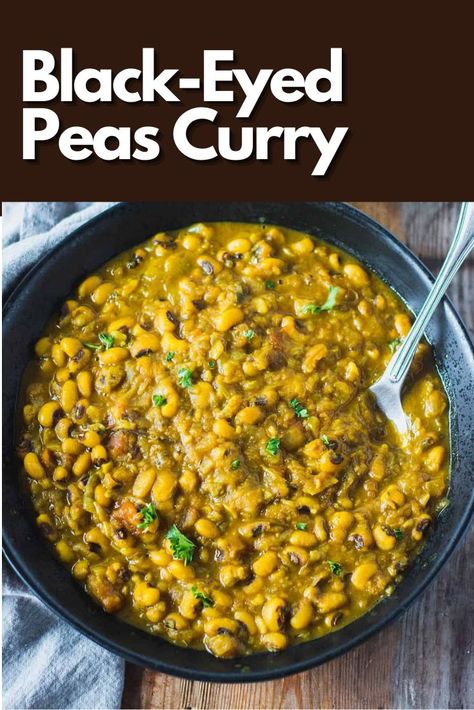 Black Eyed Peas Curry Recipe is rich, healthy, and very tasteful. Making it in an instant pot makes it super convenient and thus a perfect choice for lunch and dinner. Black-eyed peas curry offer flavor and nutrients. Black Eyed Peas Curry, Bbq Black Eyed Peas, Rice And Black Eyed Peas Recipe, Black Eyed Pea Curry, Meals With Black Eyed Peas, Blackeyed Pea Recipes Vegan, Black Eye Peas Soup Recipes, Black Eye Pea Recipes, Black Eyed Beans Recipe