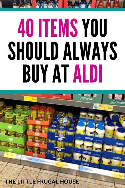 My favorite things to buy at Aldi. Learn what to buy and the must haves to cut your grocery budget, buy great food, and save time & money grocery shopping. Essen, Budget Food Shopping, Aldi Shopping List, Budget Grocery Shopping, Grocery Savings Tips, Frugal Meal Planning, Aldi Meal Plan, Cheap Groceries, Food Shopping List