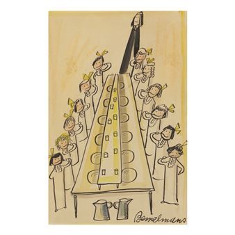 Ludwig Bemelmans, American Painting, Print Frame, Old Paper, Art Moderne, Watercolor And Ink, Book Illustration, American Art, Sale Artwork