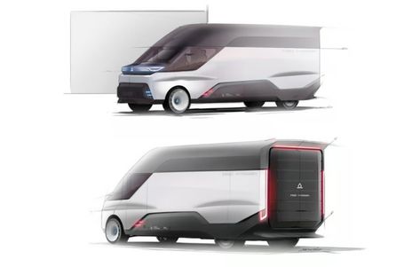 Compared to the electric camper vans, a hydrogen fuel cell RV could immediately boost driving range to something practical. First Hydrogen explores just such a concept, showing its next-generation fuel cell vehicle as an all-terrain camper van. Vehicle Types, Futuristic Vehicles, Range Design, Hydrogen Fuel Cell, Hydrogen Fuel, Adventure Campers, Gas Generator, Driving Range, All Terrain Tyres