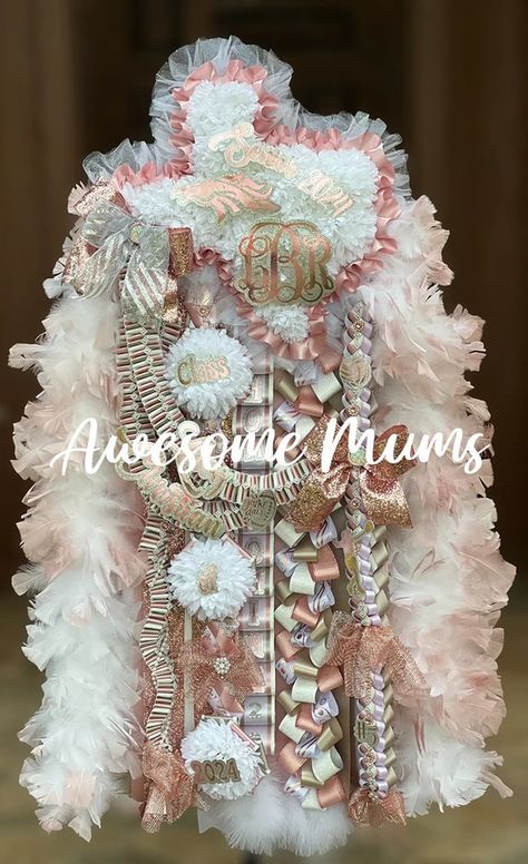 Awesome Mums | homecoming mums and garters | Arlington, TX, USA Big Homecoming Mums, Big Mum, Hot Pink Homecoming, Texas Mums, Mums And Garters, Homecoming Mums Senior, Senior Year Fun, Texas Homecoming Mums, Homecoming Spirit