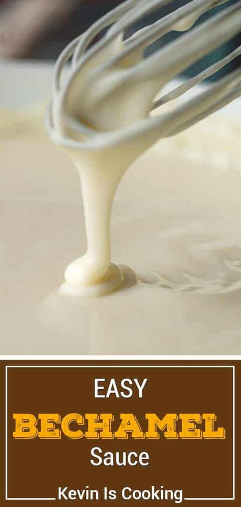 Beschemell Sauce Pasta, Simple Bechamel Sauce, Bachemelle Sauce Recipe, Chicken With Bechamel Sauce, How To Make Bechamel Sauce, Bachmele Sauce, Bechamel Cheese Sauce Recipe, Bashamel Recipe, Easy Bechamel Sauce Recipe