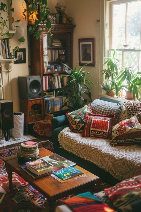 Vintage Small Apartment, Small Living Room Decor Indian, Vintage Decor Ideas, Apt Decor, Vintage Apartment, College House, Small Apartment Interior, Garden Inspo, Timeless Home