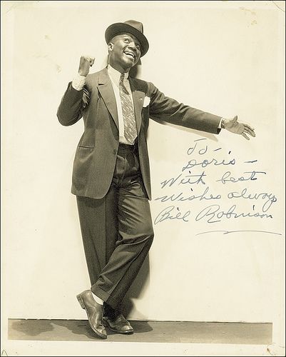 Bill 'Bojangles" Robinson | Lengends of Dance | Signed, auto… | Flickr Bill Robinson, American Photography, Tap Dancer, Cotton Club, Shall We Dance, Black Hollywood, Black Celebrities, Let's Dance, Tap Dance