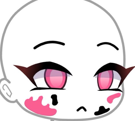 Face Ideas Gacha Life, Gacha Life Ideas Face, Gacha Life Face Ideas Girl, Rosto Gacha Life, Gacha Life Eyes Ideas, Gacha Life Face Ideas, Gacha Life Face, Gacha Eyes Ideas, Gacha Face Ideas