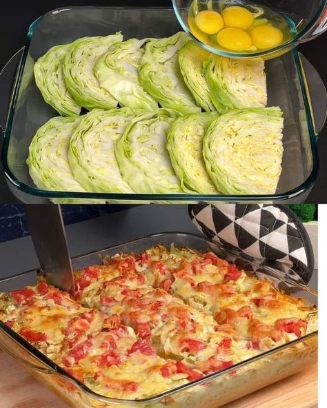 Cabbage With Eggs, Recipes Cabbage, Cabbage And Sausage, Grandma Cooking, Healthy Dinner Options, Baked Veggies, Cabbage Casserole, Sausage Casserole, Vegetable Casserole