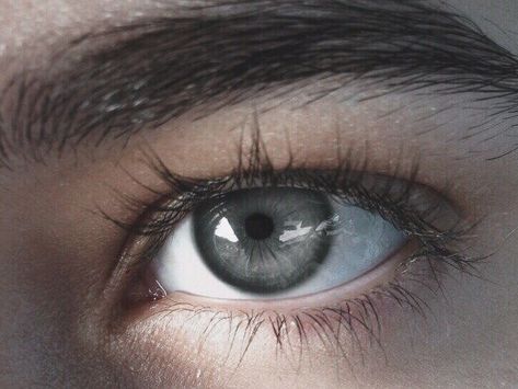 Grey Eyes Aesthetic, Dark Grey Eyes, Eyes Aesthetic, Grey Eyes, Dark Grey, Lashes, Grey