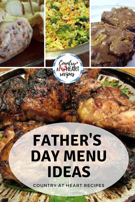 Fathers Day Bbq Ideas Food, Menu For Father’s Day, Father Day Recipes, Father’s Day Bbq Menu Ideas, Fathers Day Grilling Ideas, Father's Day Meals Dinners, Fathers Day Bbq Food, Father Day Meals, Father Day Food Ideas