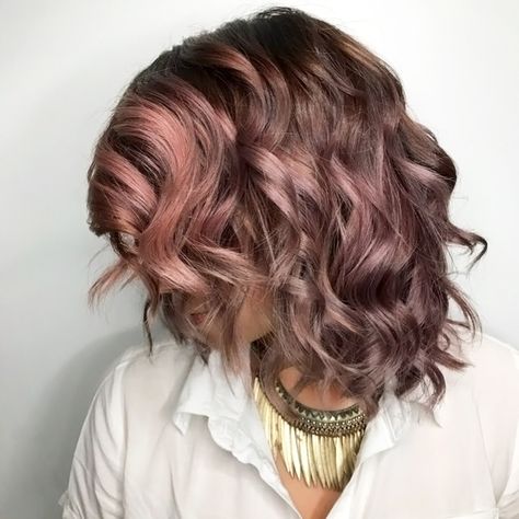 Chocolate-Mauve Hair Is the New Trend You Have to Try | Allure Mauve Hair Color, Chocolate Mauve Hair, Mauve Hair, Color Anime, Sweet Photo, Rainbow Hair Color, Guy Tang, Balayage Hair Dark, Brunette Balayage Hair