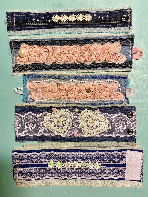 This Cuff Bracelets item by VintageFromNick has 7 favorites from Etsy shoppers. Ships from Ukraine. Listed on 17 Sep, 2022 Denim Cuff Bracelet, Bracelets Hippie, Lace Cuff Bracelet, Fabric Cuff Bracelet, Hippie Bracelet, Boho Cuff Bracelet, Upcycled Jeans, Boho Cuff, Boho Jeans