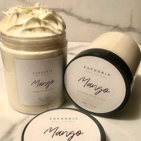 Mango Whipped Body Butter Body Butter Packaging, Best Body Butter, Organic Body Butter, Skin Care Business, Diy Body Butter, Whipped Shea Butter, Bath And Body Care, Diy Body, Skin Care Brands