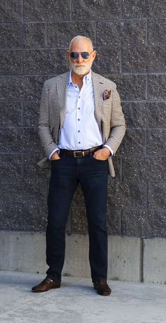 Over 60 Mens Fashion, 60 Mens Fashion, Old Fashioned Mens Clothing, How To Dress In Your 50s Men, Men Over 60 Fashion, Over 50 Mens Fashion, 50 Year Old Mens Fashion, Dads Outfits, Men Over 50 Fashion