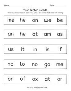 Two letter words reading, writing and matching worksheets for preschool and kindergarten kids To Letter Words, Two Letter Phonics Worksheets, Two Letter Words Worksheet For Kids, Two Letter Sight Words Worksheets, 2 Letter Sight Words Kindergarten, Two Letters Words In English, Dictation For Kindergarten, Reading 3 Letter Words, Two Letters Words Worksheets