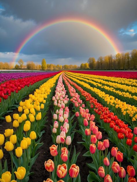 Tulips Aesthetic Wallpaper, Puppy Calendar, Pretty Flowers Pictures, Tulip Field, Pretty Wallpapers Tumblr, Tulip Fields, Nothing But Flowers, Take A Screenshot, Garden Images