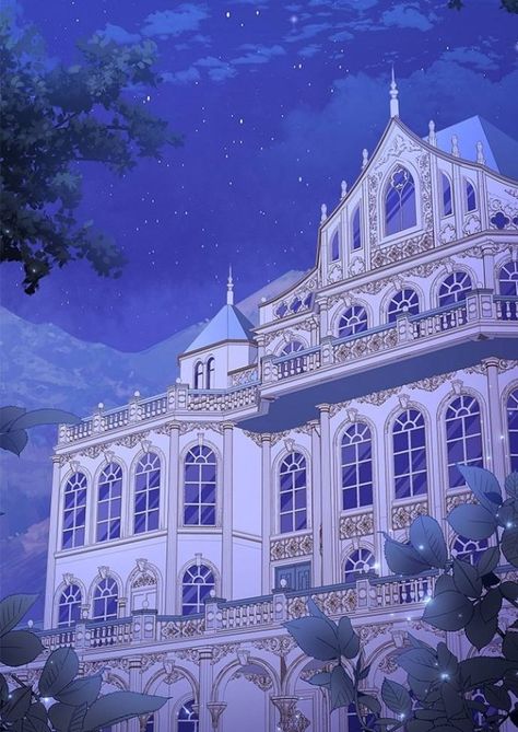 Anime Houses, Castle Exterior, Architecture Drawing Plan, Royal Aesthetic, Royal Castles, Anime Room, Cityscape Art, Fantasy City, Mansions Homes