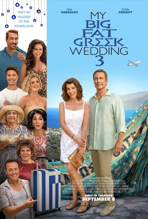 My Big Fat Greek Wedding, Movie Streaming, Greek Wedding, Film Movie, Movie Poster, The Movie, Dvd, Film