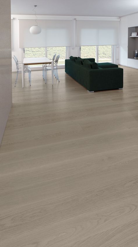 European Select Oak – Bleached Ash Engineered Parquet Flooring, Wooden Plank Flooring, Oak Wood Flooring, Florida Furniture, Open Floor Plan Kitchen, Wood Floor Design, Natural Wood Flooring, Living Room Tiles, Italian House