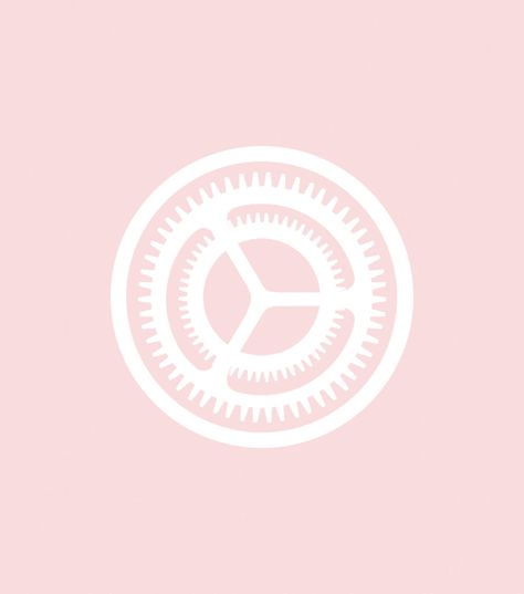 Light Pink Settings Icon, Settings Pink Logo, Settings Logo Aesthetic, Light Pink Iphone Icons, Settings Widget, Pink Settings Icon, App Icons Set, Light Pink App Icons, Settings App Icon