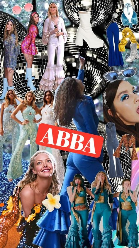 Abba Costume Ideas, Mamma Mia Costume Ideas, Mama Mia Costume, Abba Clothes, Mamma Mia Costume, Abba Costume, Abba Aesthetic, Abba Party, Abba Outfits