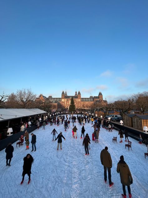 Winter aesthetic, ice, winter vibes, ice skating, amsterdam, snow Netherlands Lifestyle, Europe Pics, Winter Things, Winter Vibes, Tromso, Winter Aesthetic, Ice Skating, Skating, Netherlands