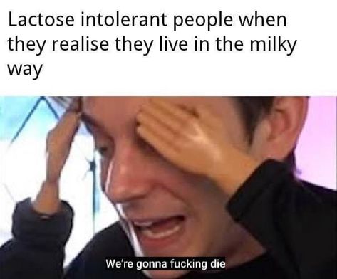 Lactose Intolerant Funny, Lactose Intolerance, Love Memes Funny, New Funny Memes, Lactose Intolerant, Life Memes, Daily Memes, Funny Love, Bad Timing