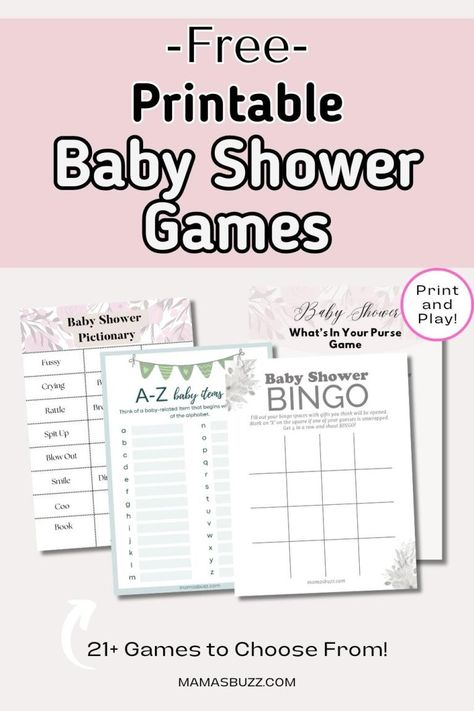 21+ Free Printable Baby Shower Games: Affordable & Fun! Baby Shower Games For Girl, The Price Is Right Baby Shower Game Template Free Printable, Babyshower Games For A Girl, Baby Shower Bingo Game Free Printable, Free Printable Baby Shower Games Prints, Non Cheesy Baby Shower Games, Fun Baby Shower Game Ideas, Baby Bingo Free Printable, Cow Baby Shower Ideas