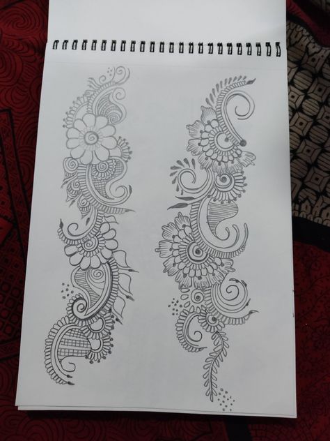 Mehendi Drawing, Mehendi Sketch, Mehendi Flower, Learn Mehndi, Hina Designs, Arabic Mehendi Designs, Collage Layout, Latest Arabic Mehndi Designs, Peacock Drawing