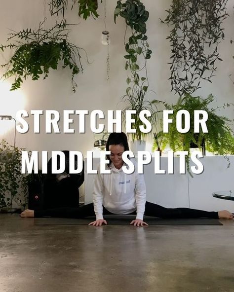 STRETCHIT Stretching Mobility on Instagram: "#STRETCHES FOR MIDDLE #SPLITS AT HOME⠀
⠀
Warm-up and improve your middle splits with these exercises from #stretchitapp. Appropriate for ALL LEVELS!⠀
⠀
🔷 Knee to Shoulder - 6-8 times ⠀
🔷 Straighten and Bend - 6-8 times⁣⠀
🔷 Flex and Point - 6-8 times⁣⠀
🔷 Kicks - 6-8 times⁣⁣⠀
🔷 Side Pull - 3-5 breaths⠀
🔷 Frog Pose - 30 sec⠀
🔷 Lower to Your Elbows - 30 sec⠀
⠀
💞 Valentine’s Day Sale 50% OFF 💞 Get 1-Year access to all class packages on the StretchIt website AND the app for just $149.99 (link in bio). Ends: February 17, 2020" Middle Splits Stretches, Frog Pose, Splits Stretches, Middle Splits, Stretching, Bend, The Middle, Improve Yourself, At Home