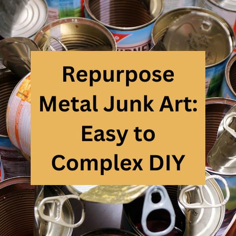 Upcycled Metal Art, Scrap Sculpture Junk Art, Junk Metal Art Projects, Upcycle Metal Wall Decor, Junk Metal Art Old Tools, Assemblage Art Easy, Metal Crafts Ideas, Easy Metal Art Projects, Junk Art Ideas Recycling