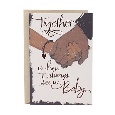 Hallmark Mahogany Love Greeting Card (Never Stop) Romantic Birthday Cards, Clasped Hands, Anniversary Cards For Wife, Romantic Partner, Diy Quotes, Hallmark Greeting Cards, Romantic Anniversary, Romantic Cards, Loving Gifts