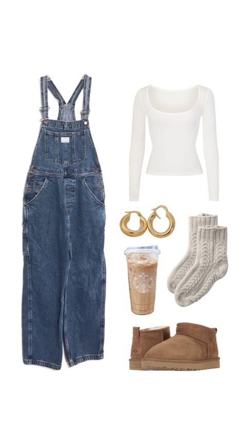 Fashion Fails, Overall Outfit, Overalls Outfit, Outfit Inspo Casual, Cute Everyday Outfits, Really Cute Outfits, Celebrity Outfits, Outfit Inspo Fall, Basic Outfits