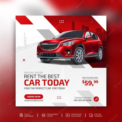 Premium PSD | Car rental sell promotion social media instagram post in modern background template Car Email Design, Car Banner Design, Car Advertising Design, Car Banner, Modern Background, Email Template Design, Instagram Feed Ideas Posts, Graphic Design Ads, Background Template