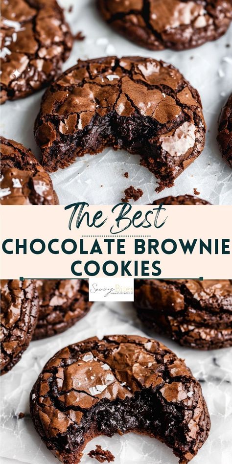 Things To Bake With Friends, Brookies Recipes, No Bake Brownie Bites, Favorite Dinner Recipes, Brookies Recipe, Brownies Recipe Homemade, Chocolate Brownie Cookies, Cookie Brownie Recipe, Favorite Dinner