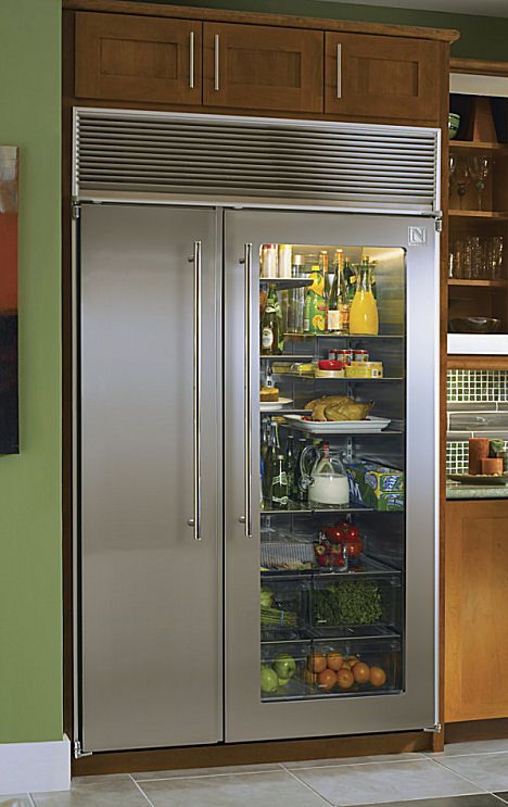 Glass Front Refrigerator, Play Fridge, Glass Door Fridge, Glass Door Refrigerator, Glass Refrigerator, Outdoor Kitchen Appliances, Kitchen Dinning, Refrigerator Freezer, Kitchen Pantry