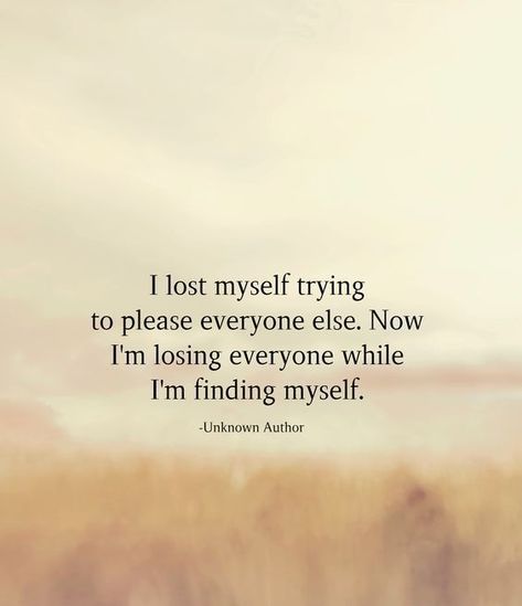 Losing Everyone, I Lost Myself, Finding Myself, Pleasing Everyone, Im Lost, My Self, Everyone Else, Losing Me, I Tried