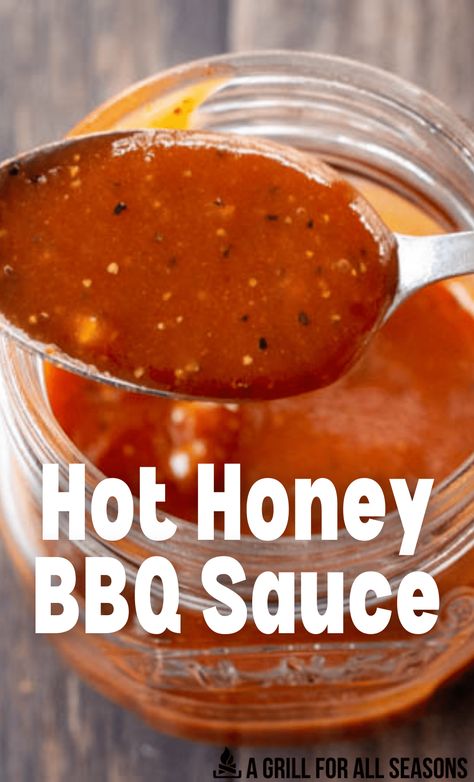 Spicy Honey Bbq Sauce, Bbq Dipping Sauce Recipes, Sweet Spicy Bbq Sauce, Spicy Vinegar Bbq Sauce, Spicy Honey Bbq Wings, Wing Sauce Recipes Spicy, Hot Honey Barbeque Sauce, Hot Honey Bbq Wings, Spicy Honey Dipping Sauce