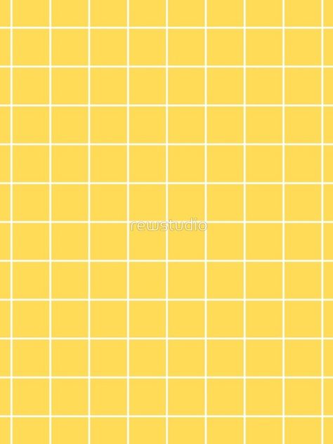 White And Yellow Background, Handmade Wallpaper Yellow Squares Rustic, Yellow Paper Background, Yellow Grid Wallpaper, Yellow Pattern Background, Iphone Wallpaper Yellow, Yellow Iphone Case, Grid Wallpaper, Yellow Aesthetic Pastel