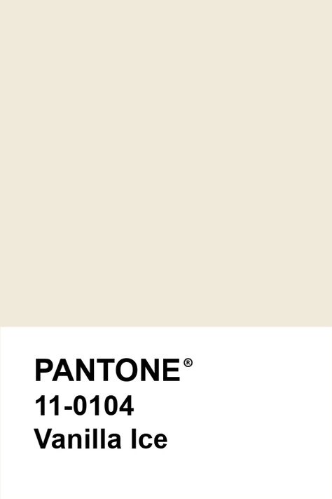 What a luscious color😋 #pantone #vanilla Vanilla White Color, Neutral Pantone Colors, Vanilla Aesthetic Color, Vanilla Color Palette, Vanilla Bedroom, Cream Pantone, Beige Widget, Beige Pantone, Aesthetic Cream