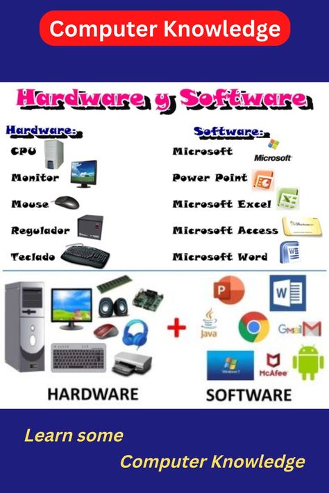 Basic Knowledge Of Computer, Computer Science Basics, Computer Skills Basic, Internet Hacks, Basic Computer Knowledge, Computer Project, Basic Computer Skills, Skills For Students, Typing Lessons